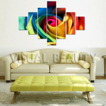 Moderne bunte Blume Multi-Panel-Gruppe Leinwand Malerei